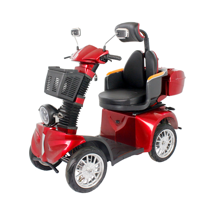 GIO TRON 4 WHEEL SMART MOBILITY SCOOTER - RED