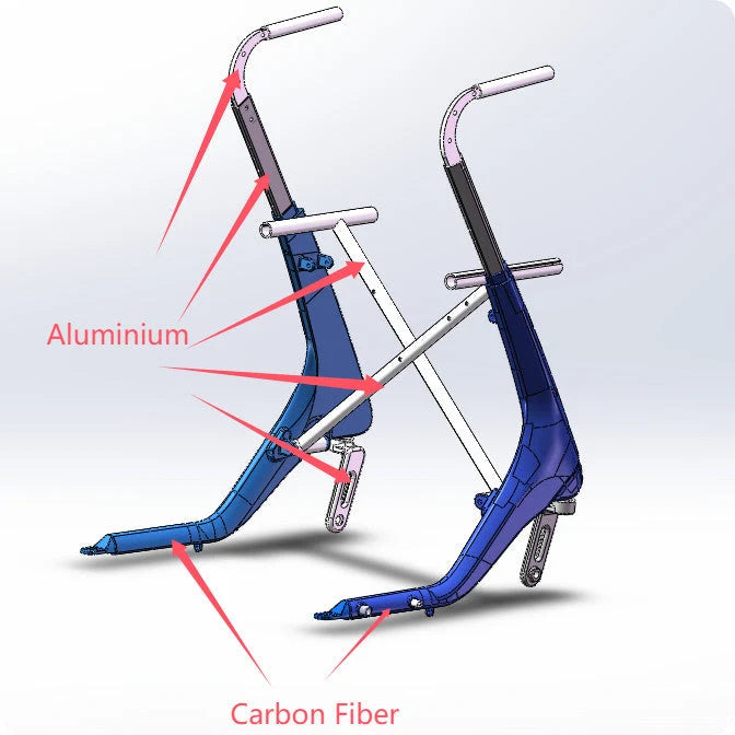 GIO NIMBUS | Premium Lightweight Folding Walker